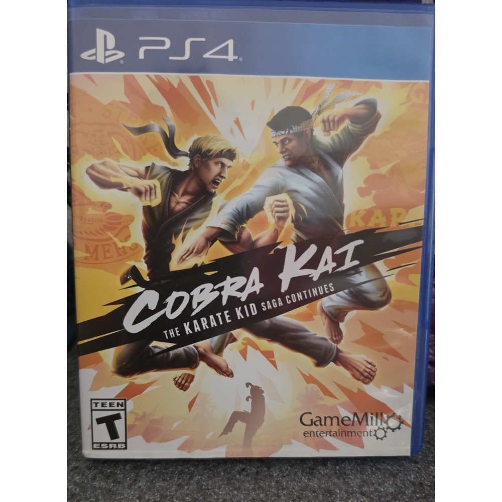 Cobra Kai The Karate Kid Complete with Original Case for Sony PS4